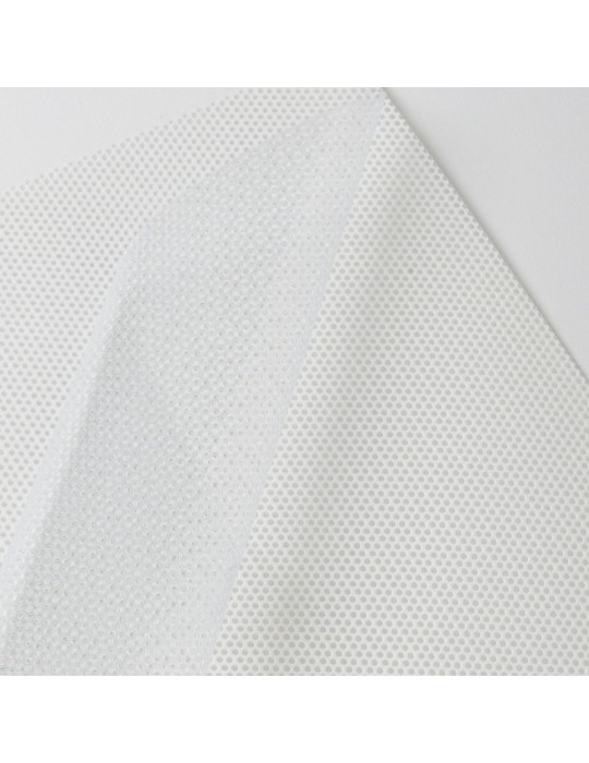 MICROCGUV - Microperforé Transparent Brillant adh enlevable incolore